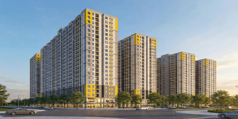 Phối cảnh dư án Bcons Tam Hiệp Biên Hòa